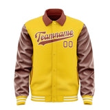 Custom Gold Coral Red Jacket