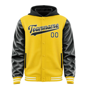 Custom Gold Black Jacket
