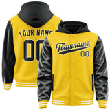 Custom Gold Black Jacket