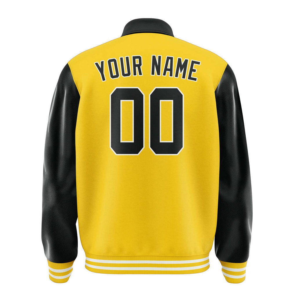 Custom Gold Black Jacket