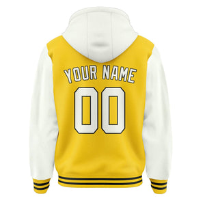 Custom Gold White Jacket