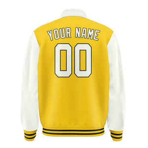 Custom Gold White Jacket