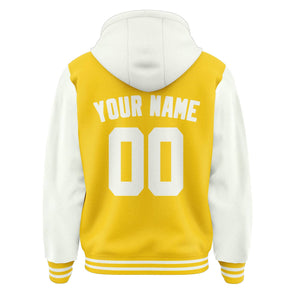 Custom Gold White Jacket