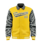 Custom Gold Dark Grey Jacket