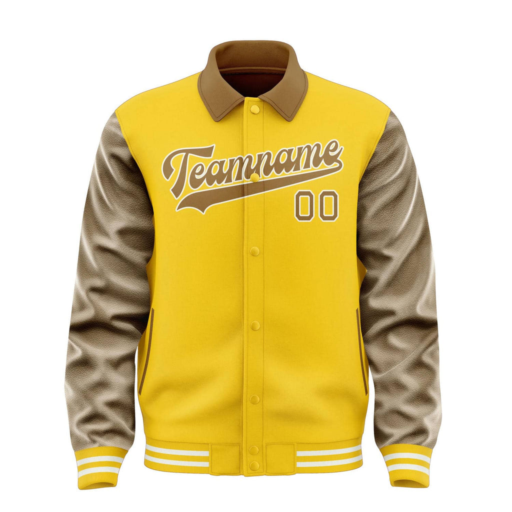 Custom Gold Khaki Jacket
