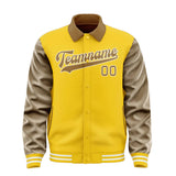 Custom Gold Khaki Jacket