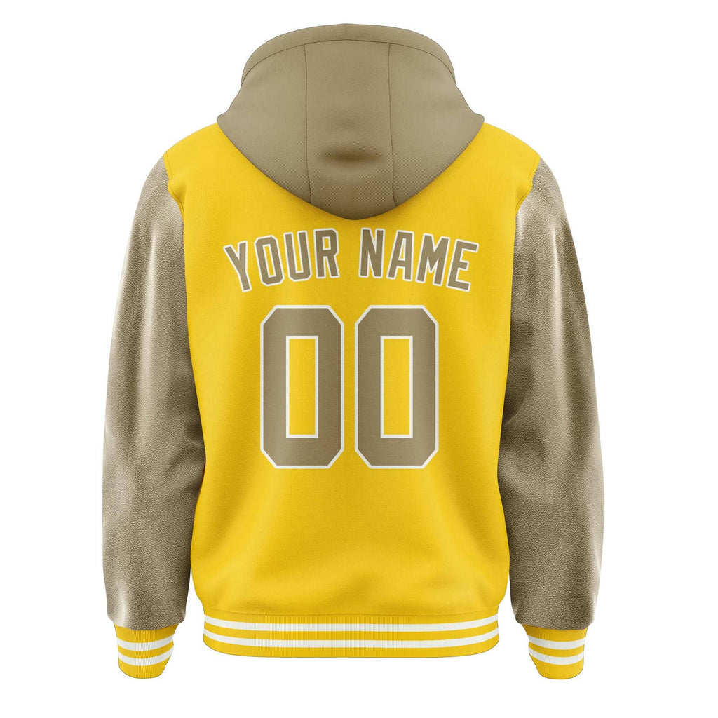 Custom Gold Light Khaki Jacket
