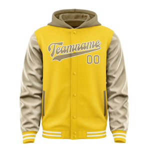 Custom Gold Light Khaki Jacket