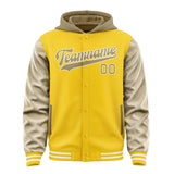 Custom Gold Light Khaki Jacket