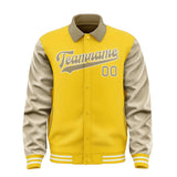 Custom Gold Light Khaki Jacket