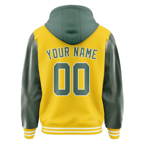 Custom Gold Blue Green Jacket