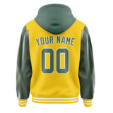 Custom Gold Blue Green Jacket