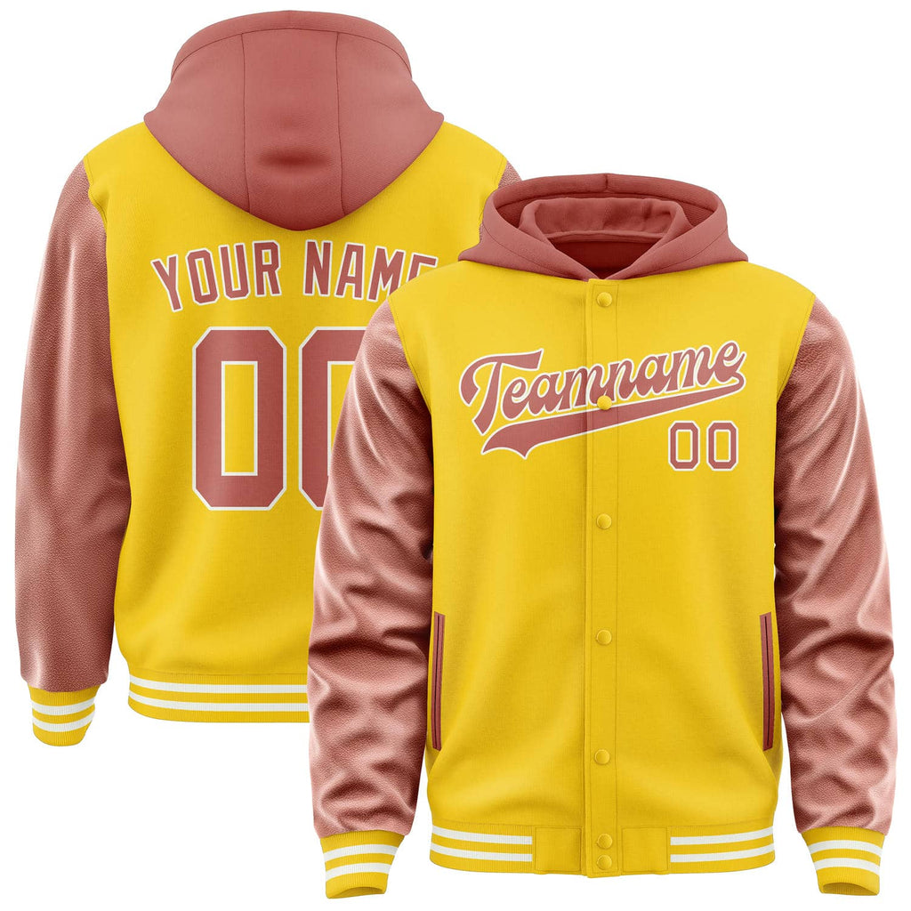 Custom Gold Copper Rose Jacket