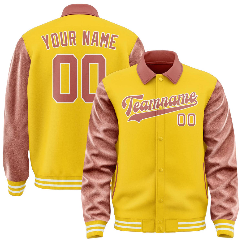 Custom Gold Copper Rose Jacket
