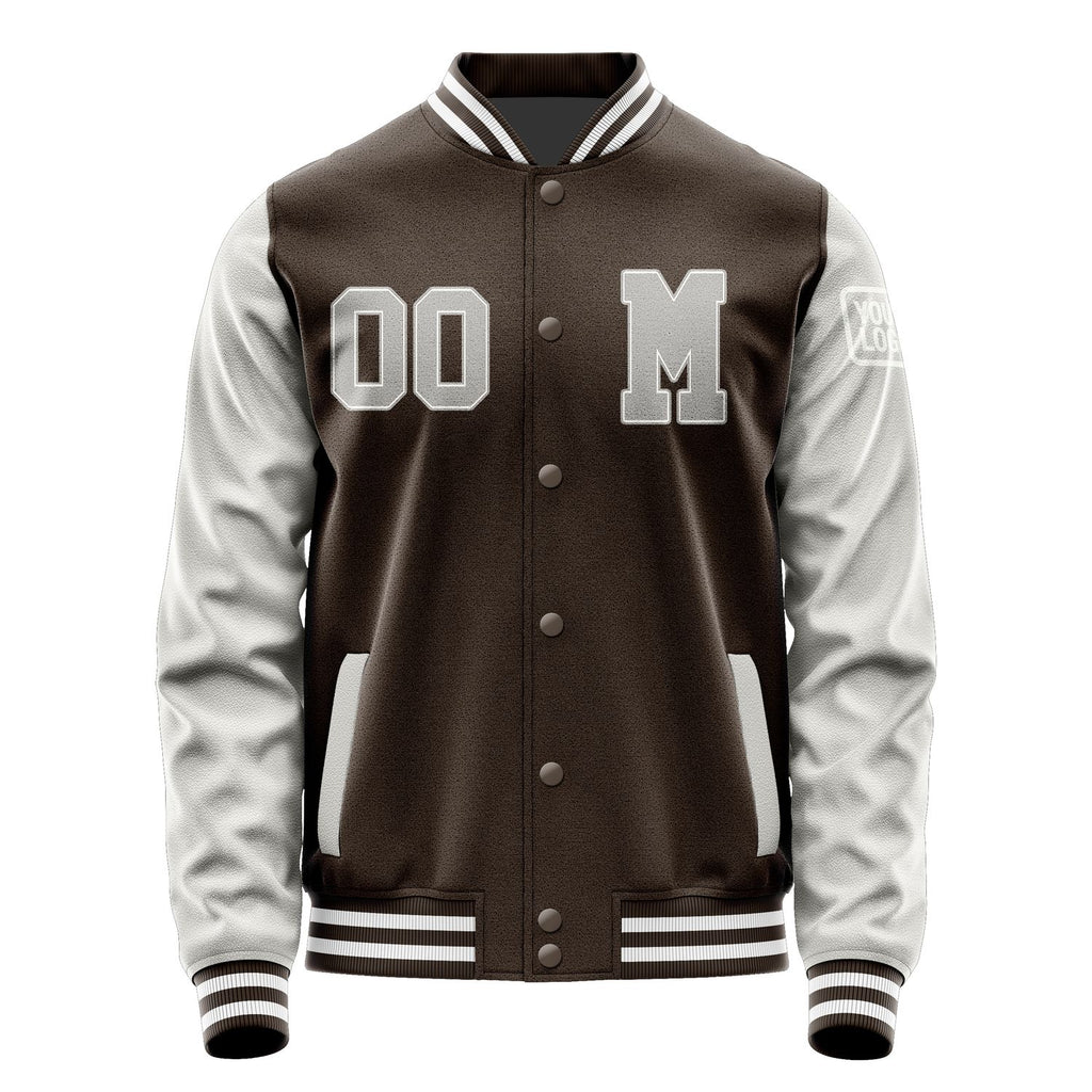 Custom Brown Gray Jacket Jb0101040118041818