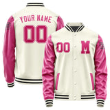 Custom Cream Pink Jacket