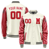 Custom Cream Red Jacket