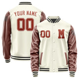 Custom Cream Coral Red Jacket
