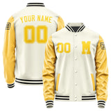 Custom Cream Gold Jacket