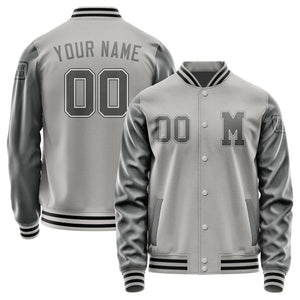 Custom Gray Dark Grey Jacket Jb0404200417201817
