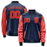 Custom Blue Orange Red Jacket