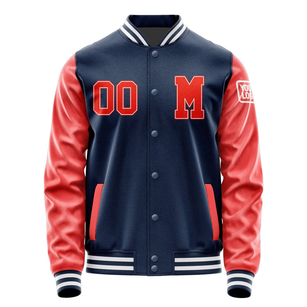 Custom Blue Orange Red Jacket Jb1010121018121818