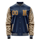 Custom Blue Khaki Jacket Jb1010221004221817