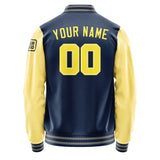 Custom Blue Light Yellow Jacket Jb1010261004261817