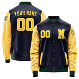Custom Navy Gold Jacket