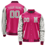 Custom Pink Gray Jacket