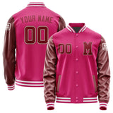 Custom Pink Crimson Red Jacket