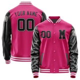 Custom Pink Black Jacket