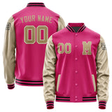 Custom Pink Light Khaki Jacket