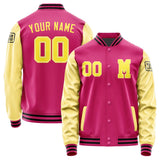 Custom Pink Light Yellow Jacket