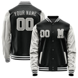 Custom Black Gray Jacket