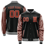 Custom Black Coral Red Jacket