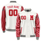 Custom White Red Jacket