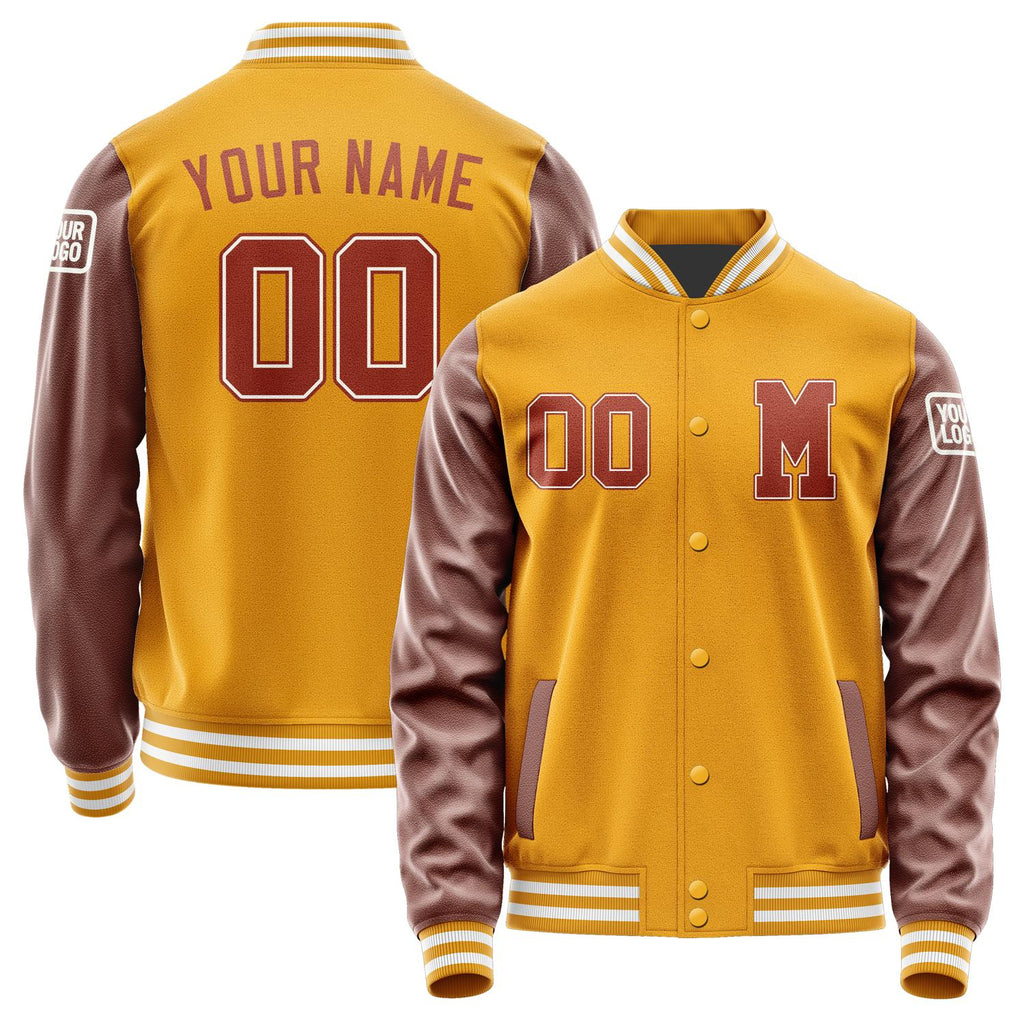 Custom Yellow Coral Red Jacket Jb1919161918161818