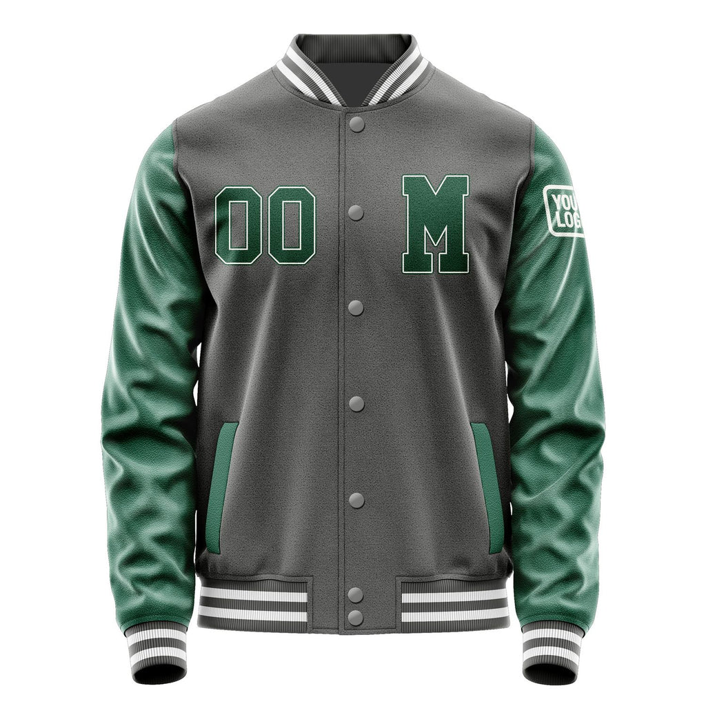 Custom Dark Grey Green Jacket Jb2020052018051818