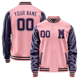 Custom Light Pink Purple Jacket