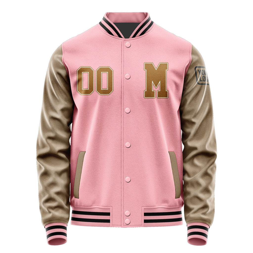 Custom Light Pink Khaki Jacket Jb2121222117221817
