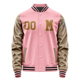 Custom Light Pink Khaki Jacket Jb2121222117221817