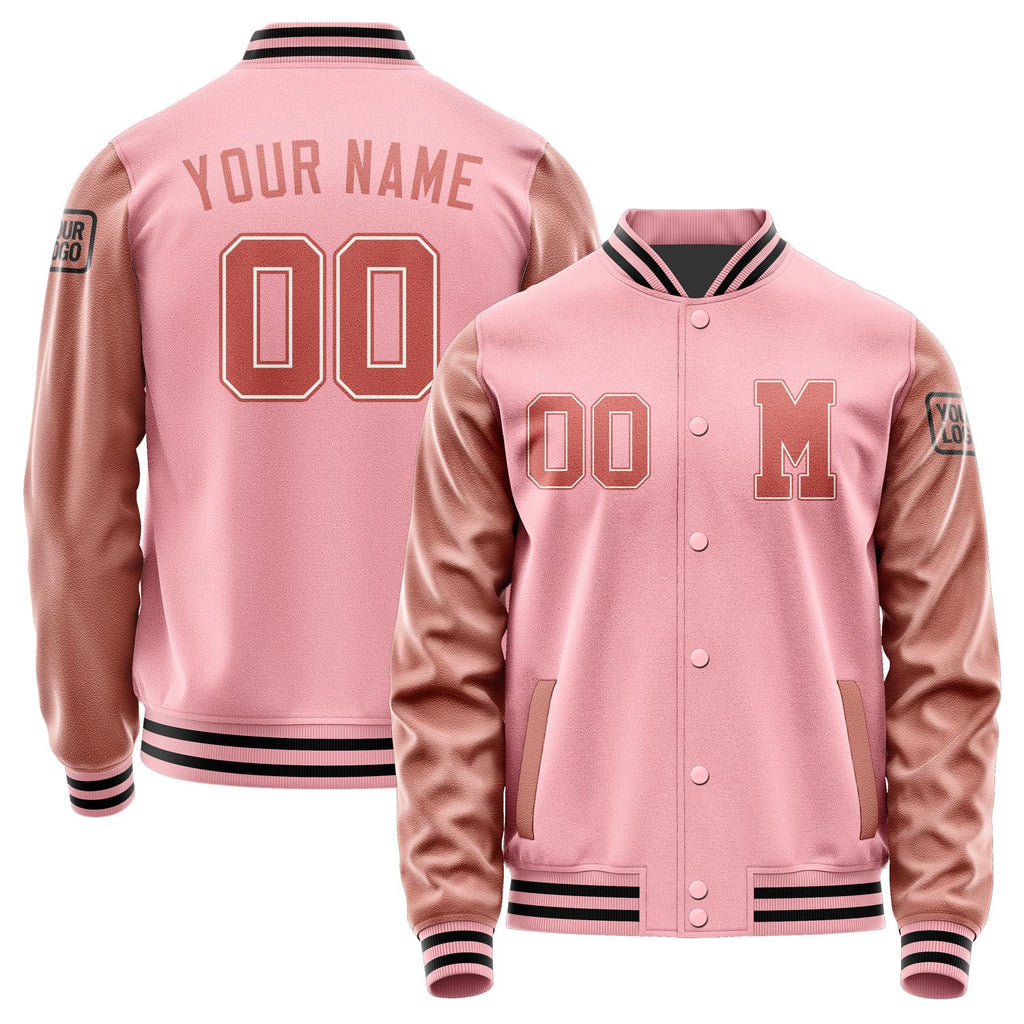 Custom Light Pink Copper Rose Jacket Jb2121292117291817