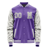Custom Light Purple Gray Jacket Jb2323042318041818