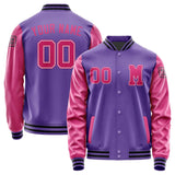 Custom Light Purple Pink Jacket