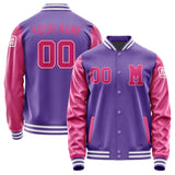Custom Light Purple Pink Jacket