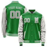 Custom Emerald Green Gray Jacket