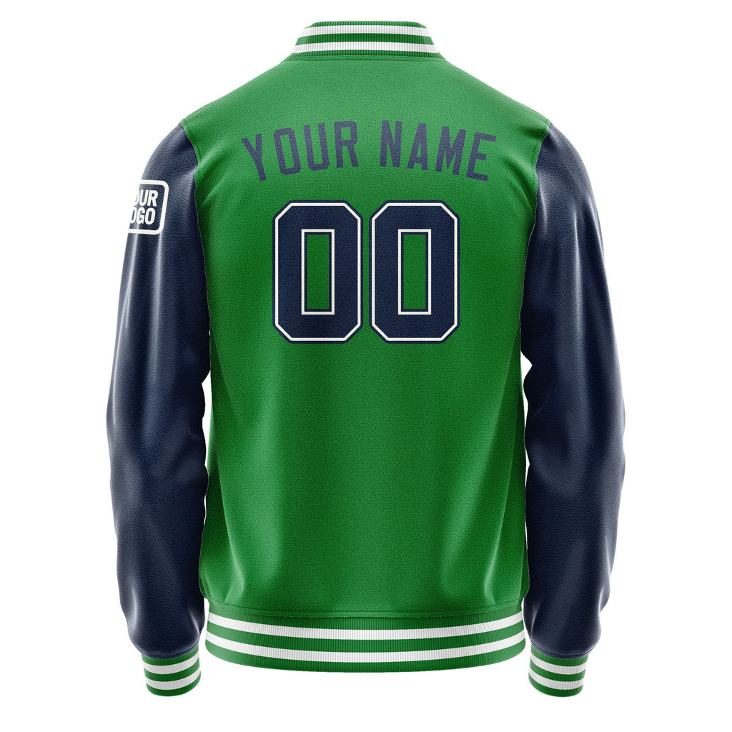 Custom Emerald Green Blue Jacket Jb2424102418101818