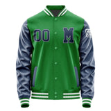 Custom Emerald Green Blue Jacket Jb2424102418101818