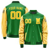 Custom Emerald Green Gold Jacket